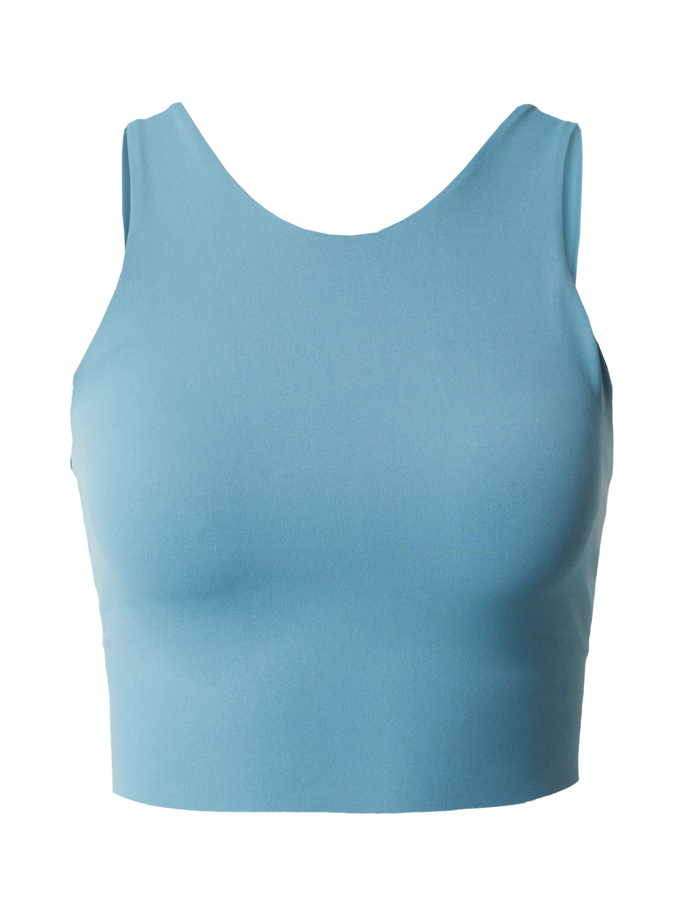 NIKE Top desportivo em azul claro / preto / offwhite, Vista do artigo