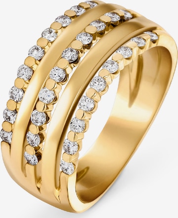 CHRIST Ring in Gold: predná strana