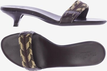 HOGAN Sandals & High-Heeled Sandals in 38 in Brown: front