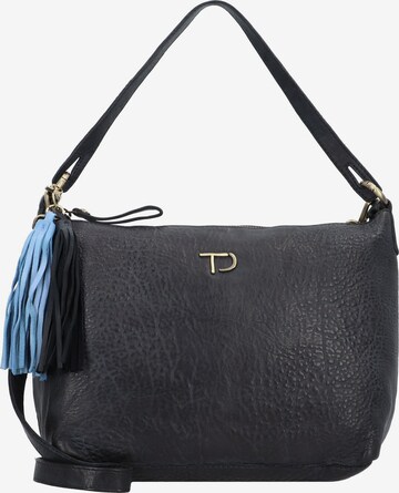 Taschendieb Wien Shoulder Bag 'Walfischgasse 11' in Black: front