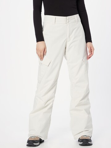 DC Shoesregular Sportske hlače 'NONCHALANT' - bijela boja: prednji dio