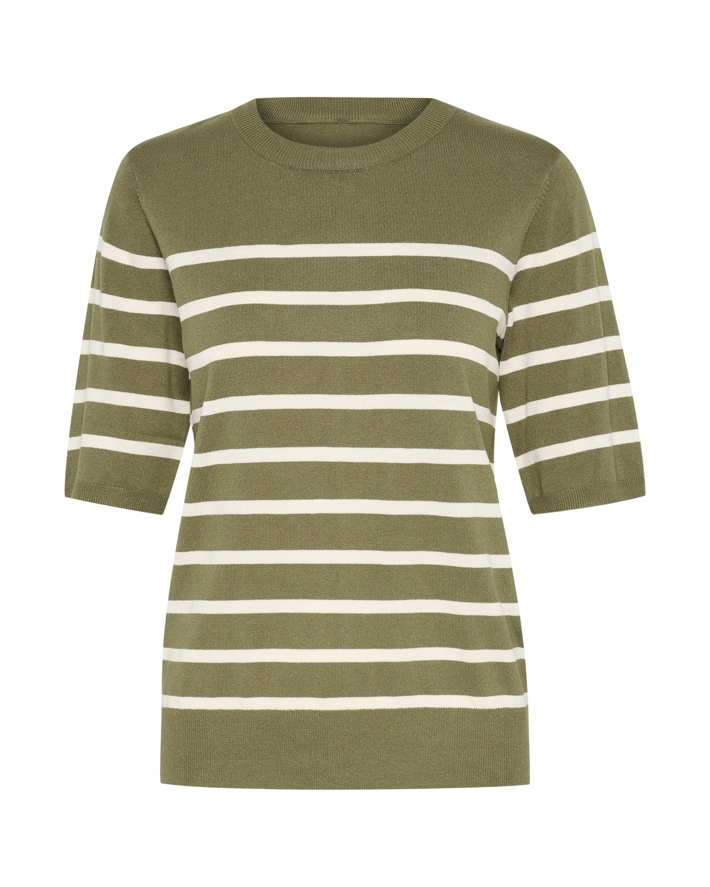 CULTURE Pullover 'Annemette' in Grün: Vorderseite