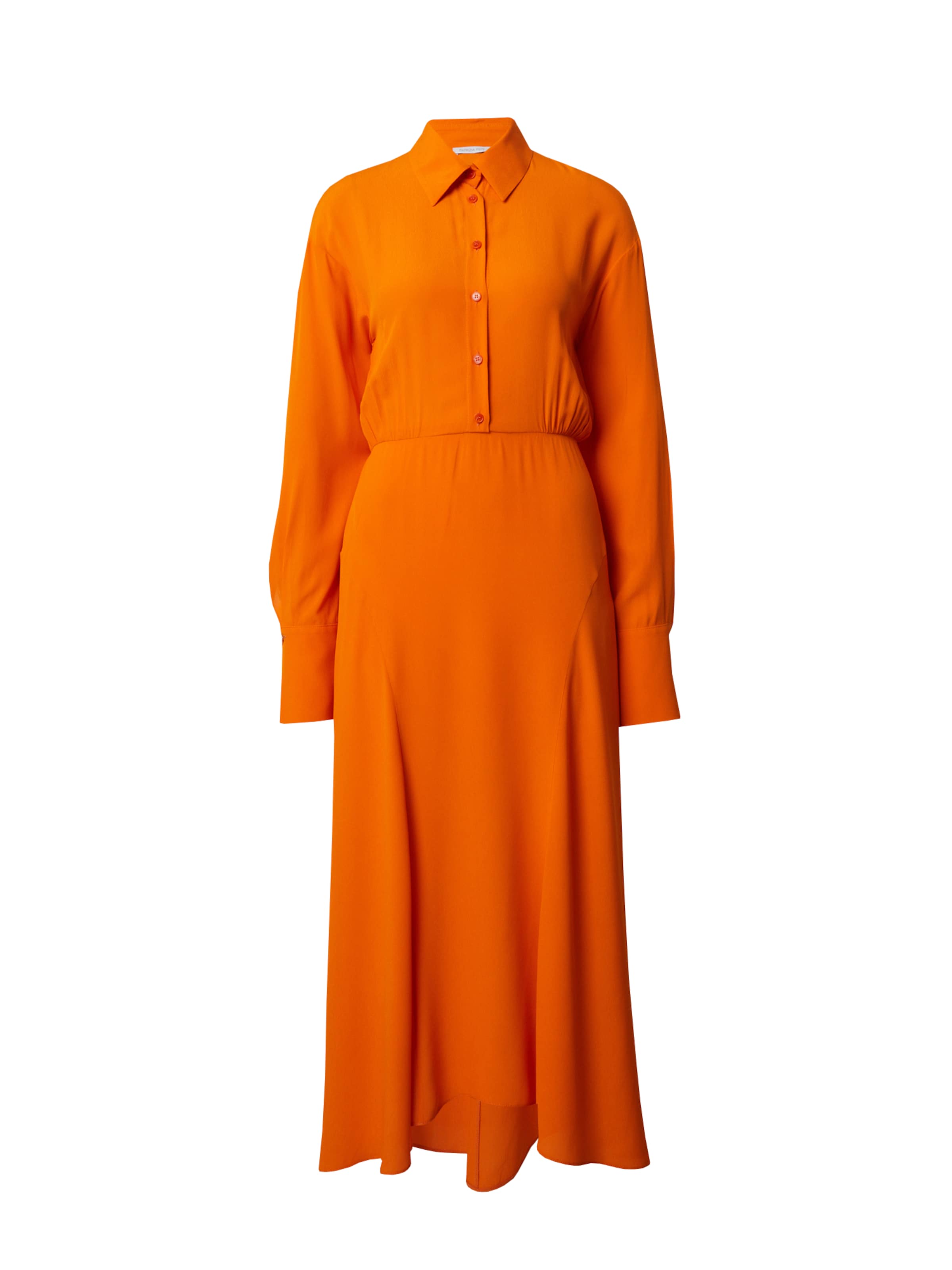 PATRIZIA PEPE Blousejurk in Oranje: voorkant