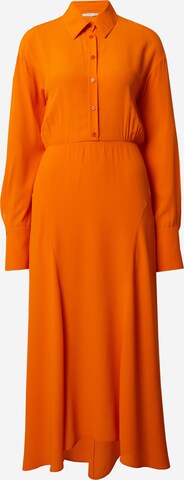 PATRIZIA PEPE Shirt Dress in Orange: front