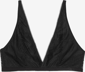 Marc O'Polo - Clásico Sujetador ' Timeless Lace ' en negro: frente