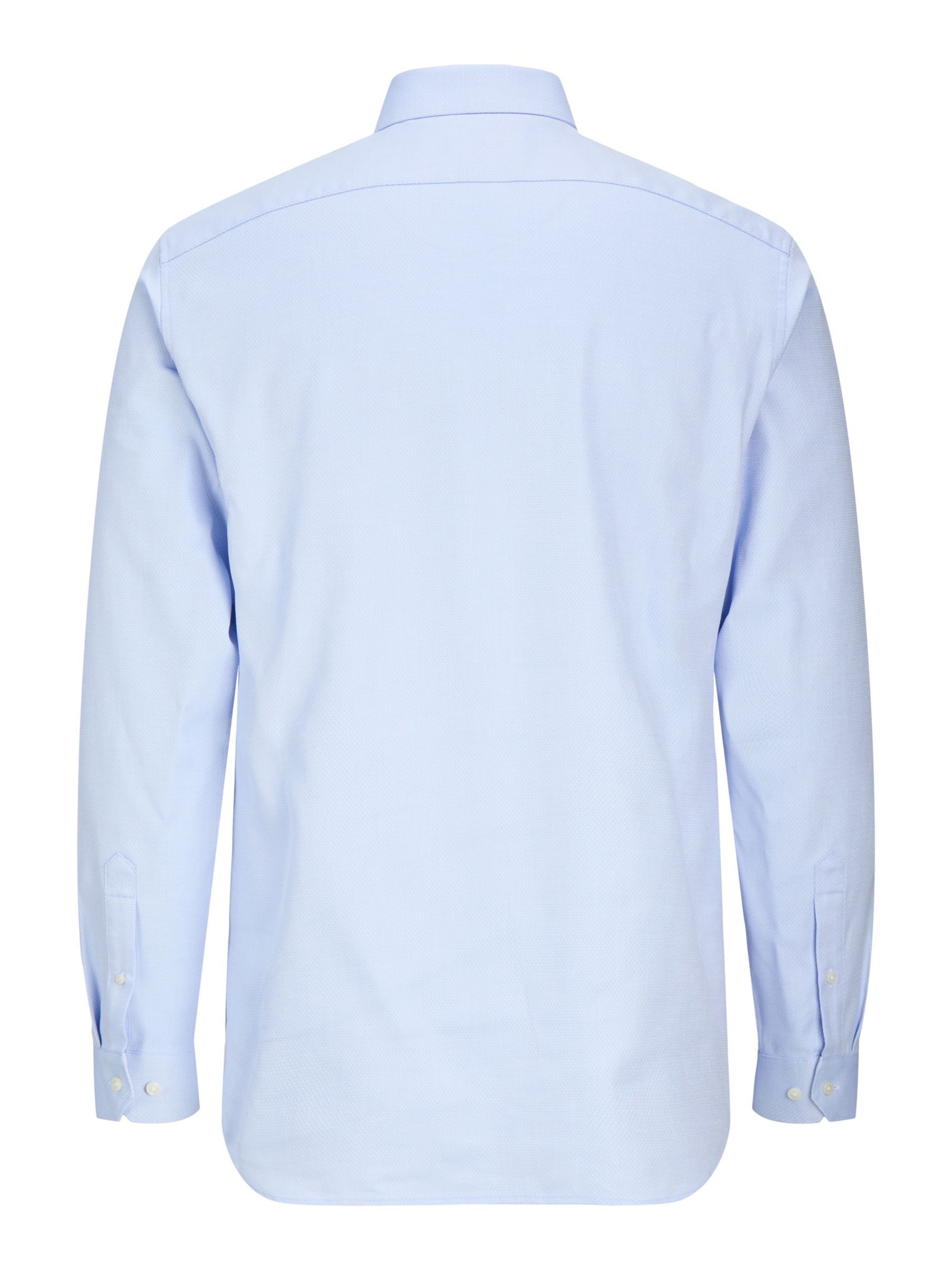 JACK & JONES Slim Fit Skjorte 'JPRBLParker' i blå