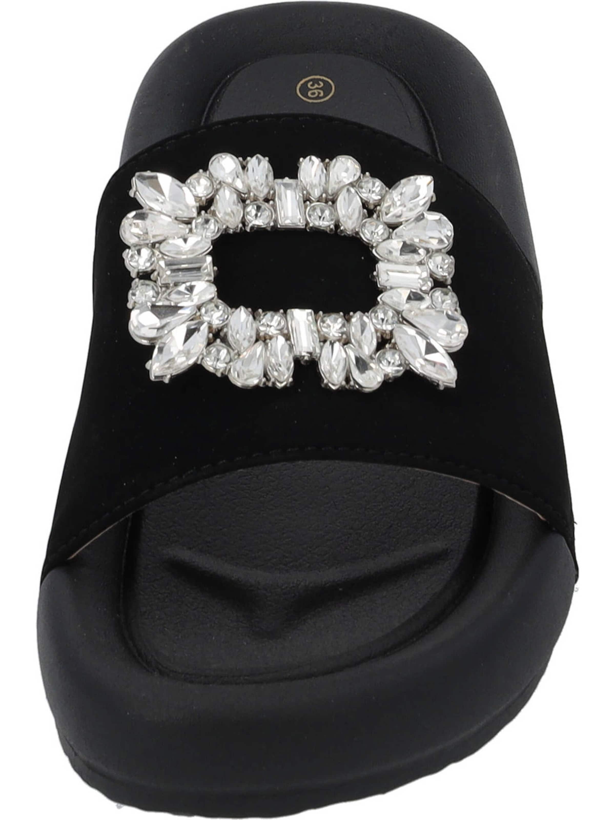 Palado by Sila Sahin Pantofle 'Rocib' – černá