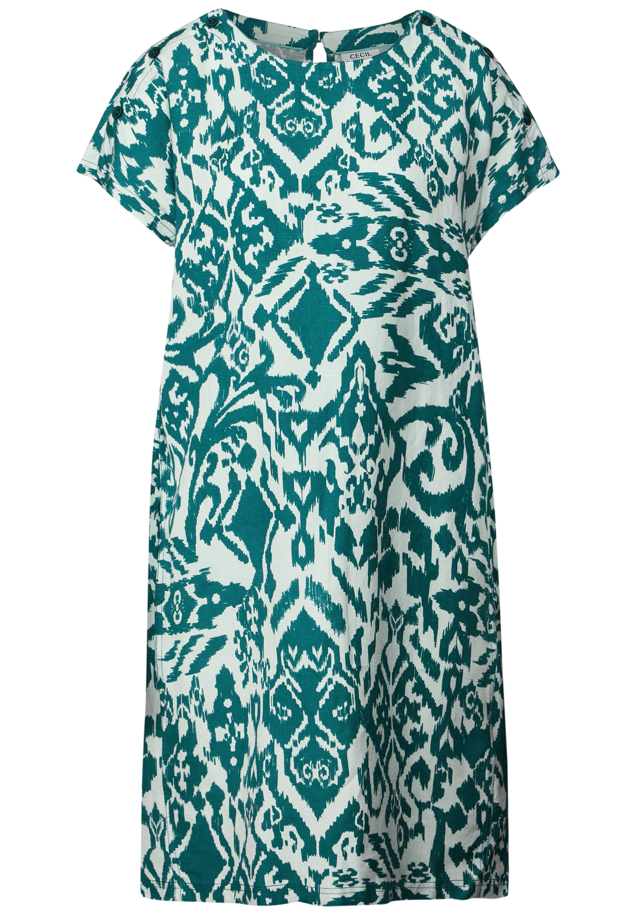 CECIL Summer Dress in Green: front