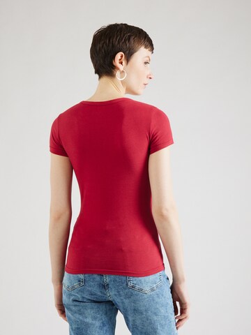 AÉROPOSTALE Shirt 'NINETEEN EIGHTY 7' in Red