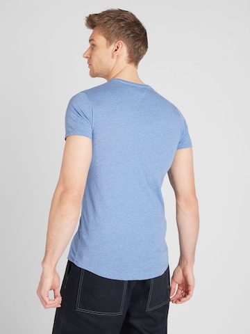 T-Shirt 'Jaspe' Tommy Jeans en bleu