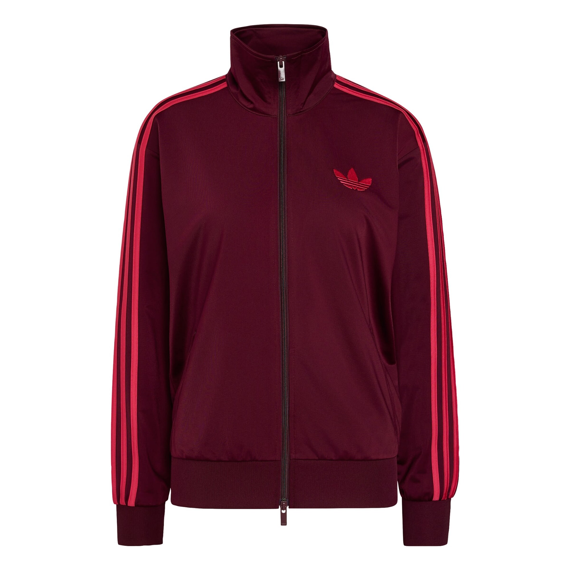 ADIDAS ORIGINALS Кофта на молнии 'Firebird' в Красный: спереди