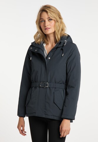 Usha Winter Jacket in Blue: front