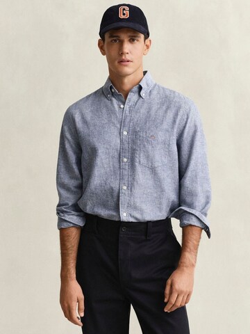 GANT Regular Fit Hemd‌‌‌‌‌‌‌ in Blau