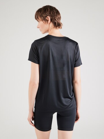 NIKE Funktionsbluse i sort