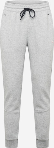 Champion Authentic Athletic Apparel Tapered Broek in Grijs: voorkant