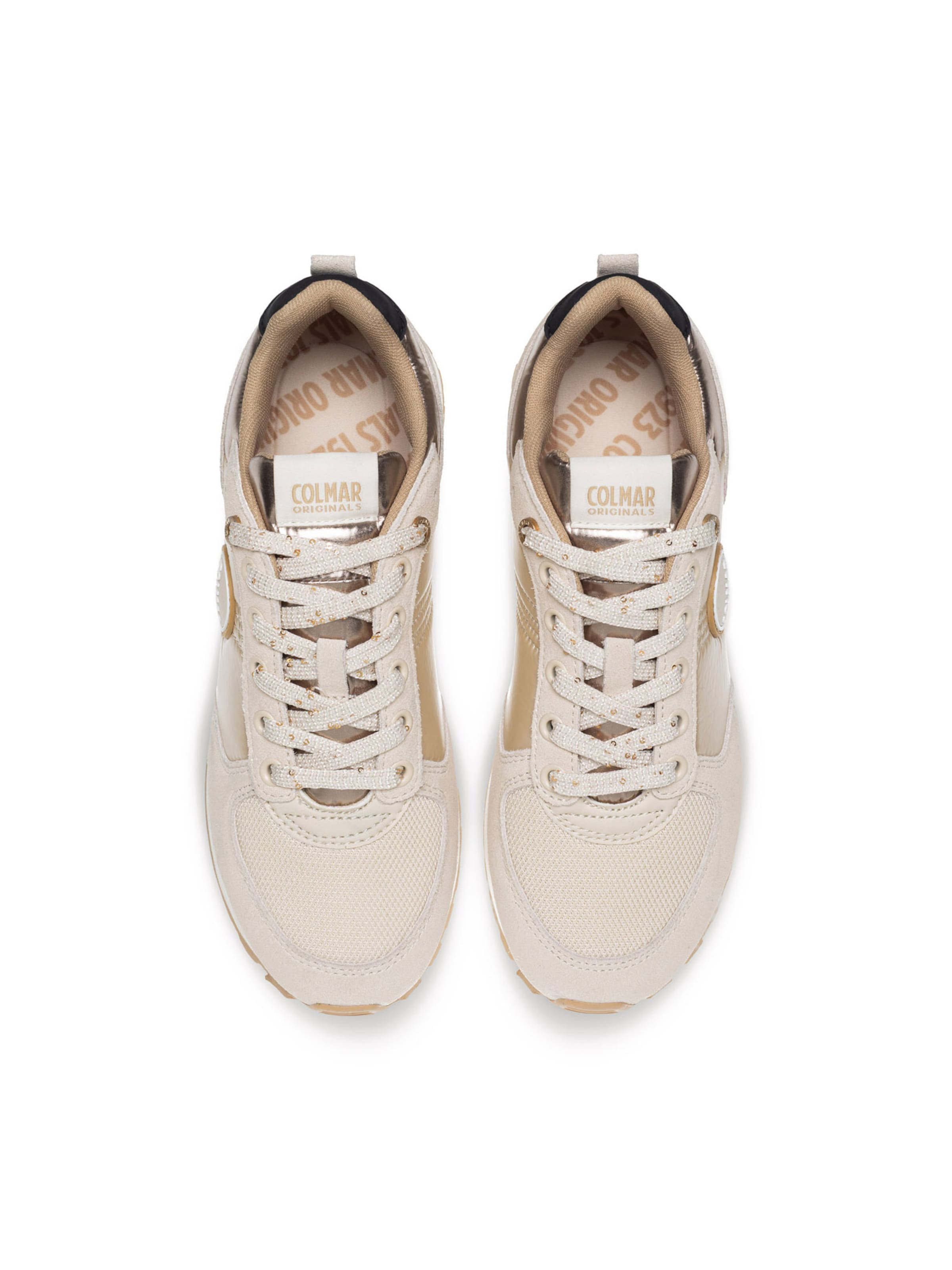 Sneaker bassa 'Travis Authentic' di Colmar in beige: superiore