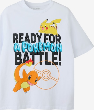 TWO SOON - Camiseta en blanco: frente