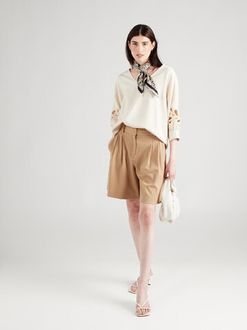 OBJECT Bluse 'MAIKEN' i beige