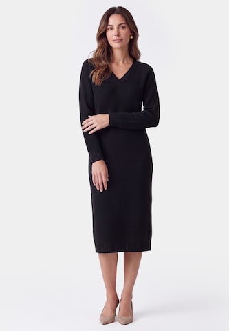 Usha Kleid in Schwarz