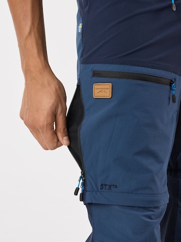 SWEDEMOUNT Regular Outdoorhose 'Lofoten'‌‌‌‌‌‌ in Blau
