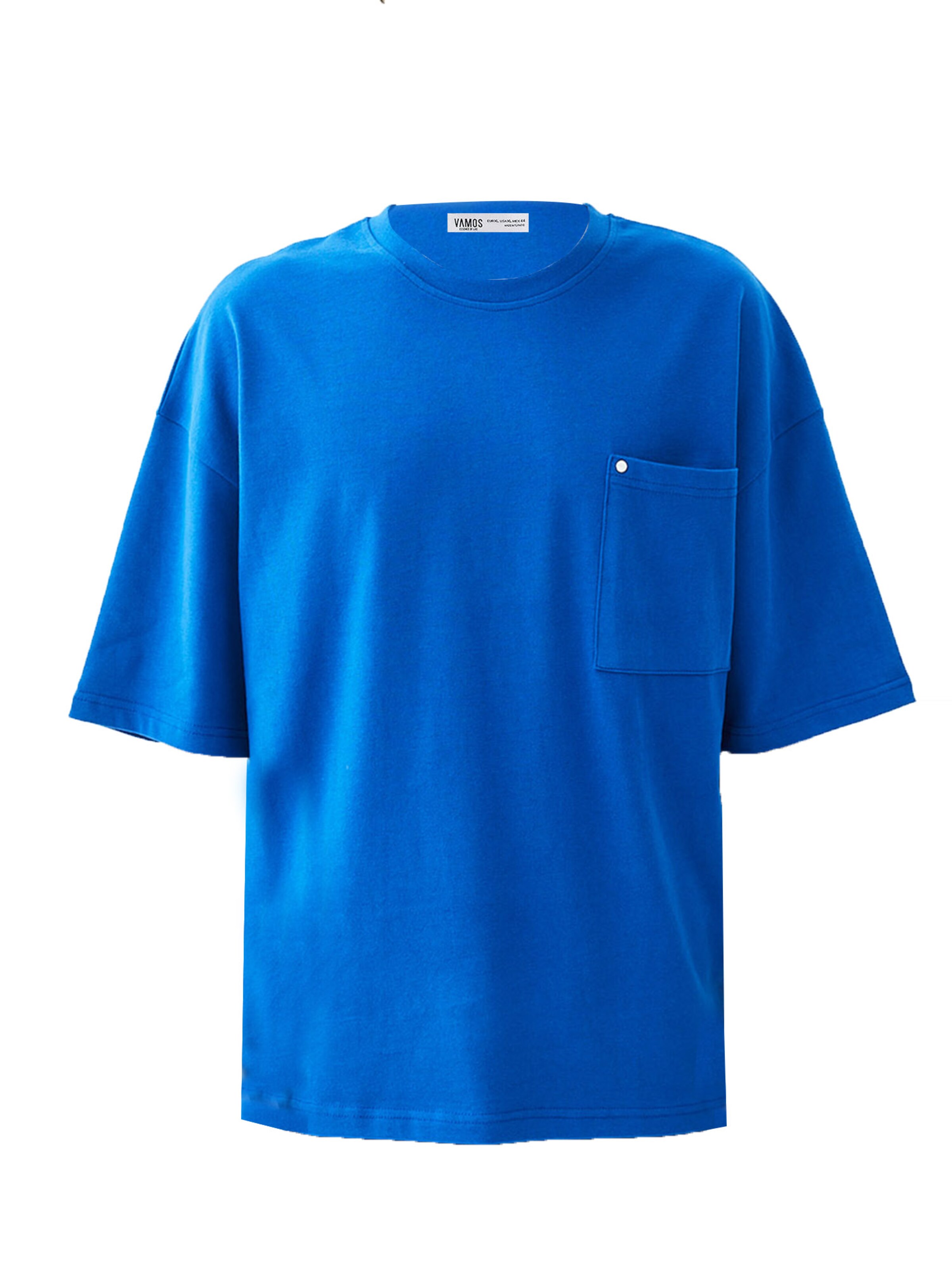 VAMOS CLO Футболка в Синий: спереди