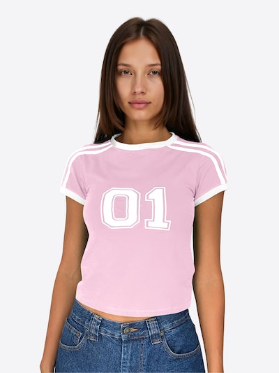 Imily Bela Shirt in S in de kleur Rosa / Wit, Productweergave