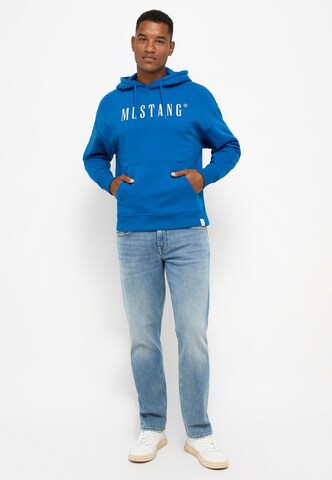 MUSTANG Sweatshirt in Blau