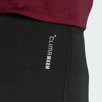 ADIDAS PERFORMANCE Skinny Sportbroek 'Adi365 Running Essentials' in Zwart