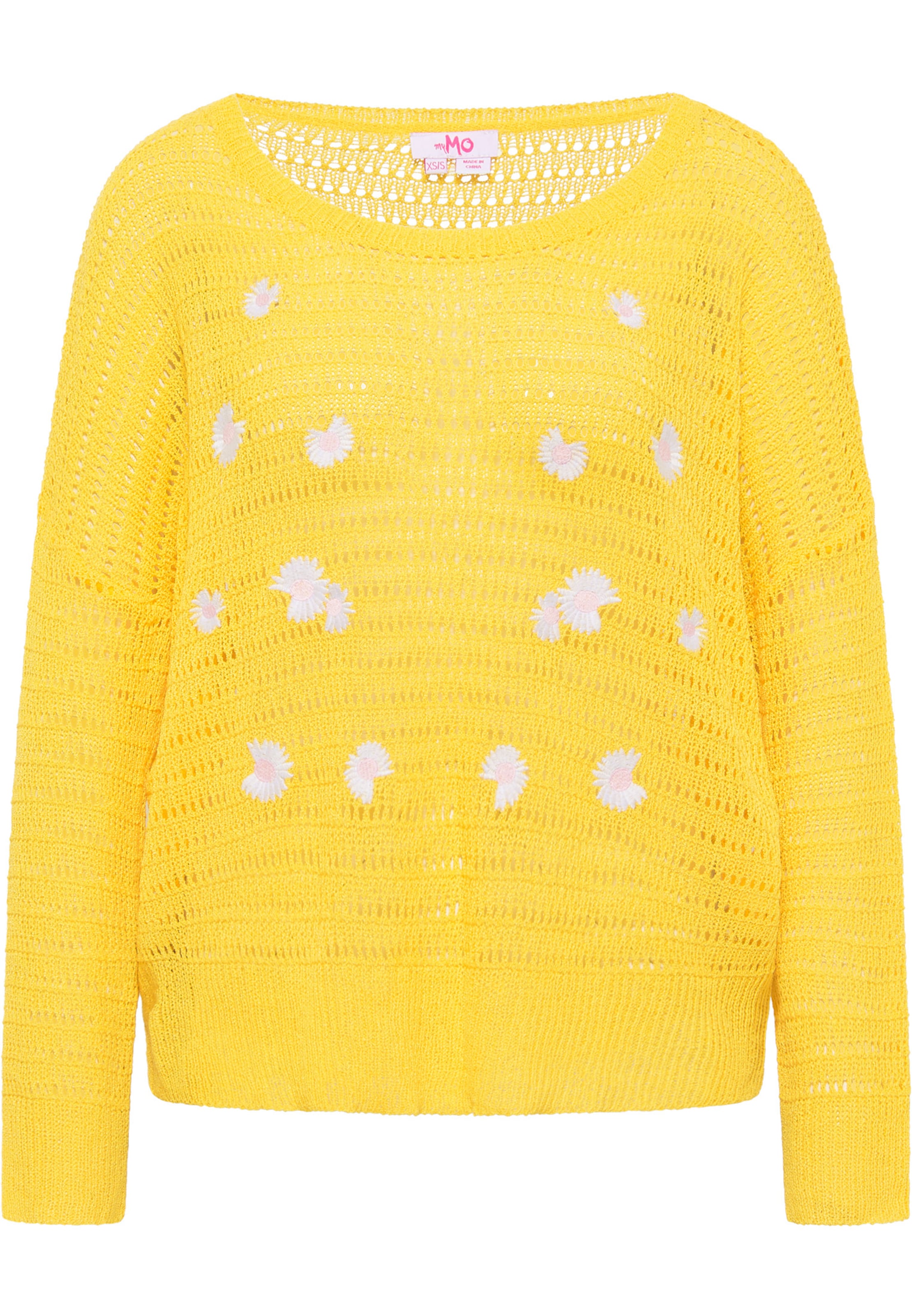 MYMO Pullover in Gelb: Vorderseite