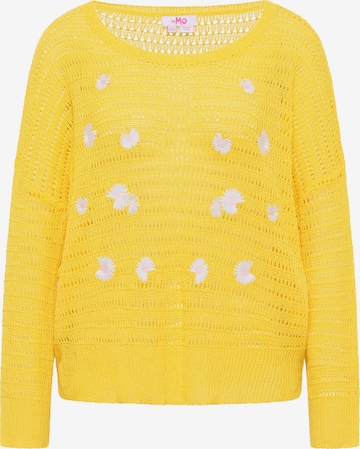 Pull-over MYMO en jaune : devant