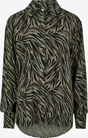 Apricot Blouse ' ' in Groen: voorkant