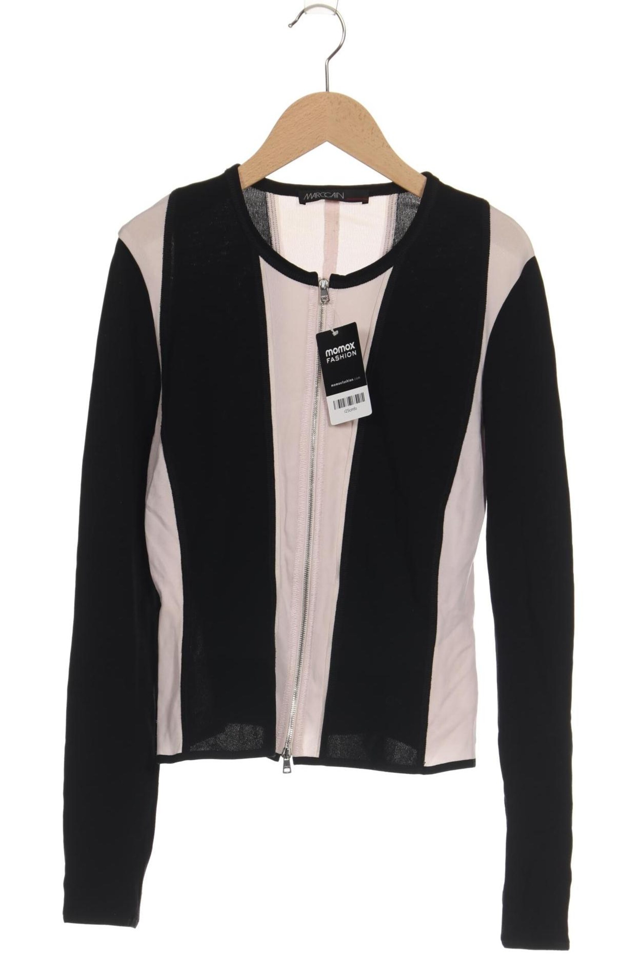 Marc Cain Strickjacke M in Schwarz: Vorderseite