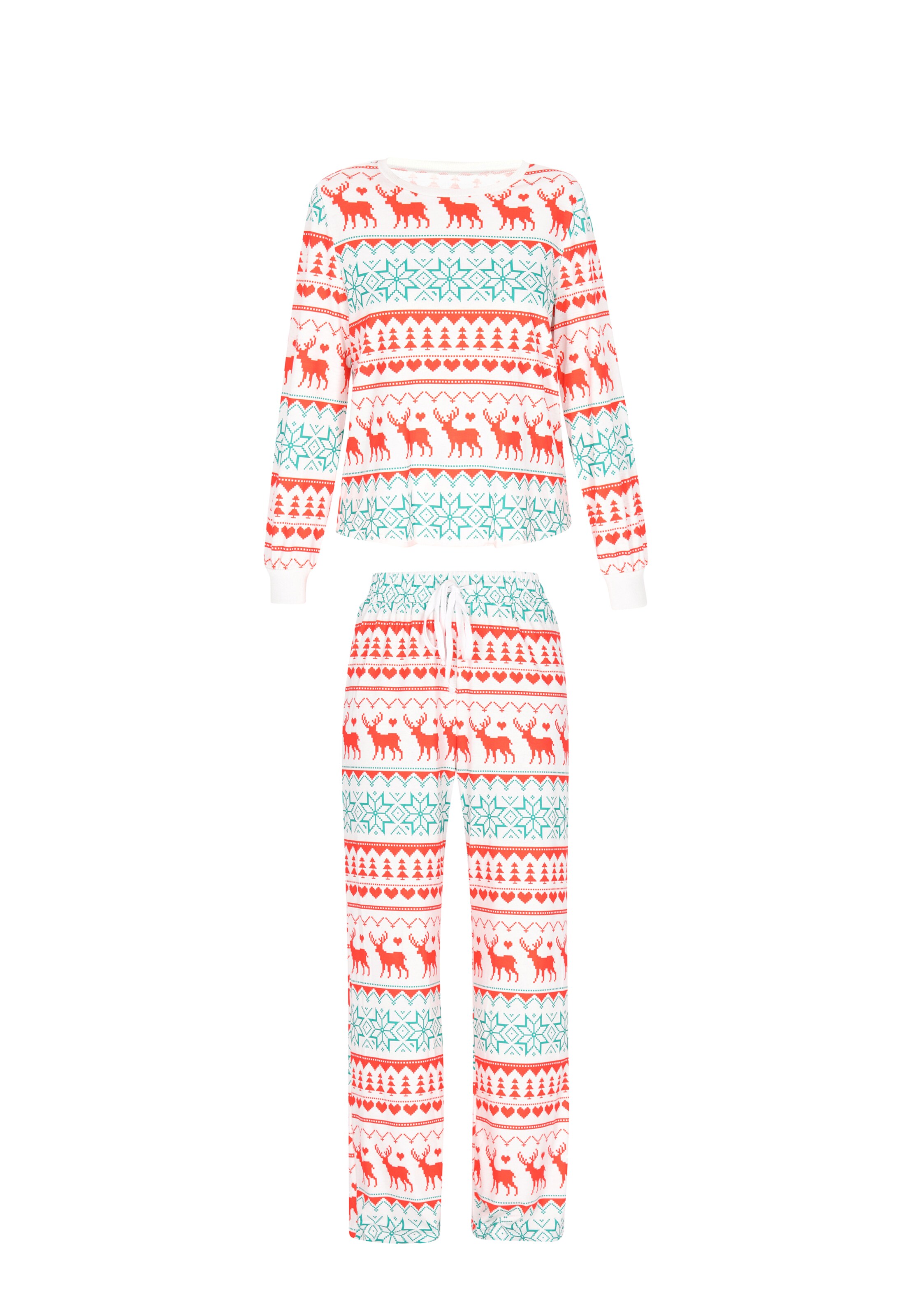 MYMO - Pijama em branco: frente