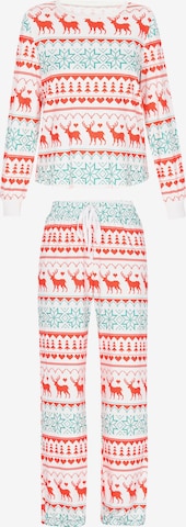 MYMOPidžama - bijela boja: prednji dio