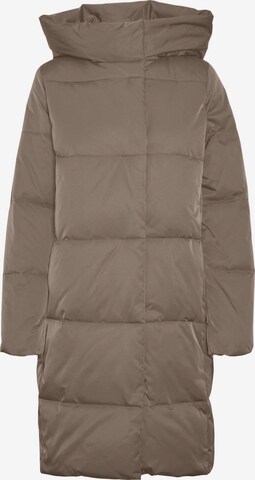 Vero Moda Curve Winter Coat 'STELLA' in Beige: front