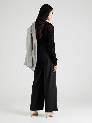Wide Leg Pantalon chino 'BRIVIDO' MAX&Co. en noir