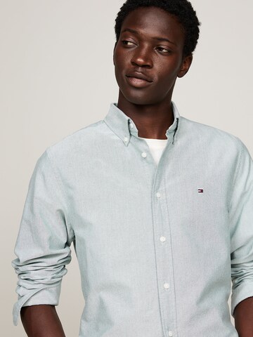Regular fit Camicia 'Heritage' di TOMMY HILFIGER in verde