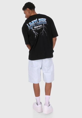 Dropsize Shirt 'Limitless' in Black