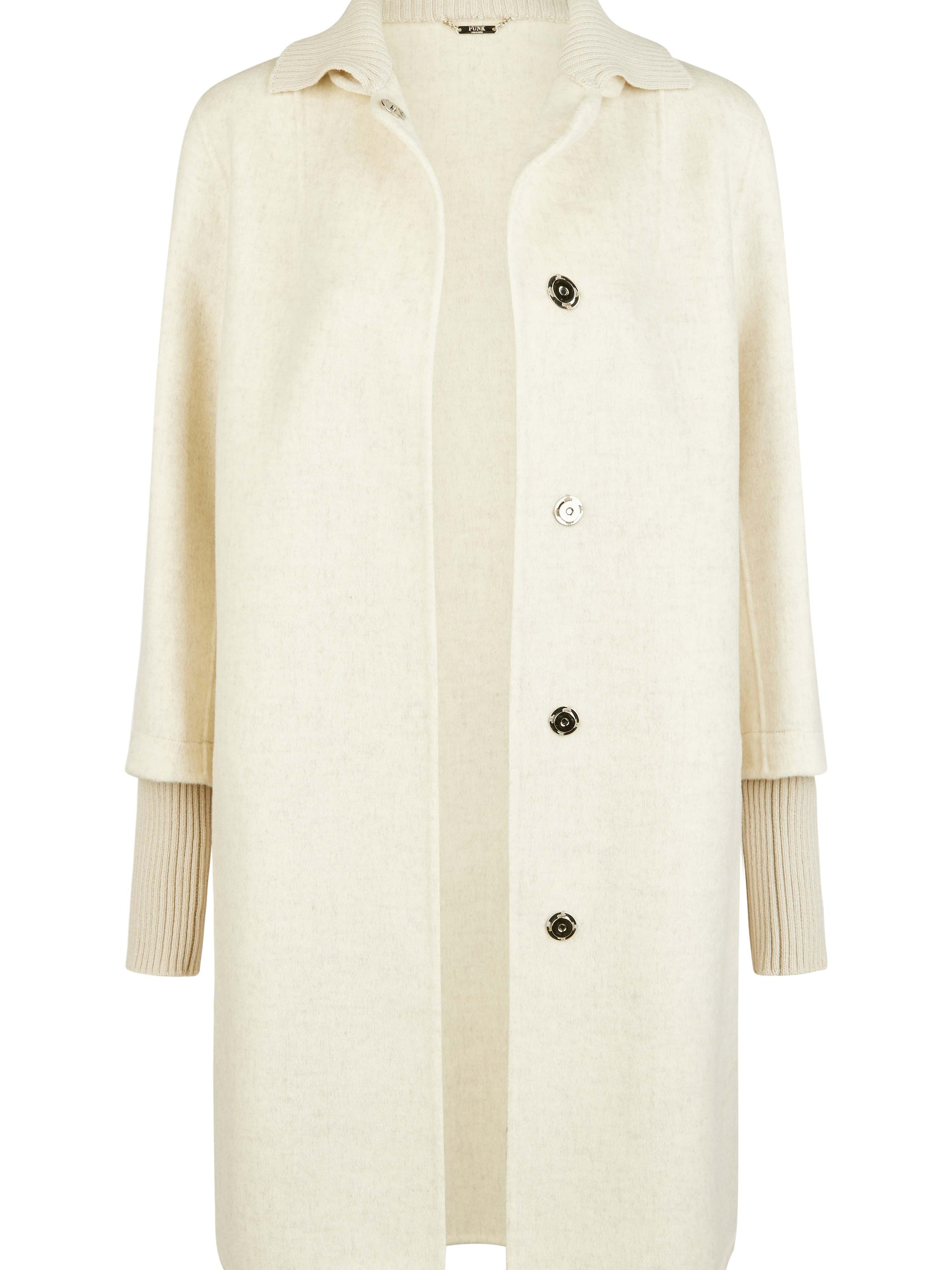 Funk since 1776 Übergangsmantel‌‌‌ in Beige: Vorderseite