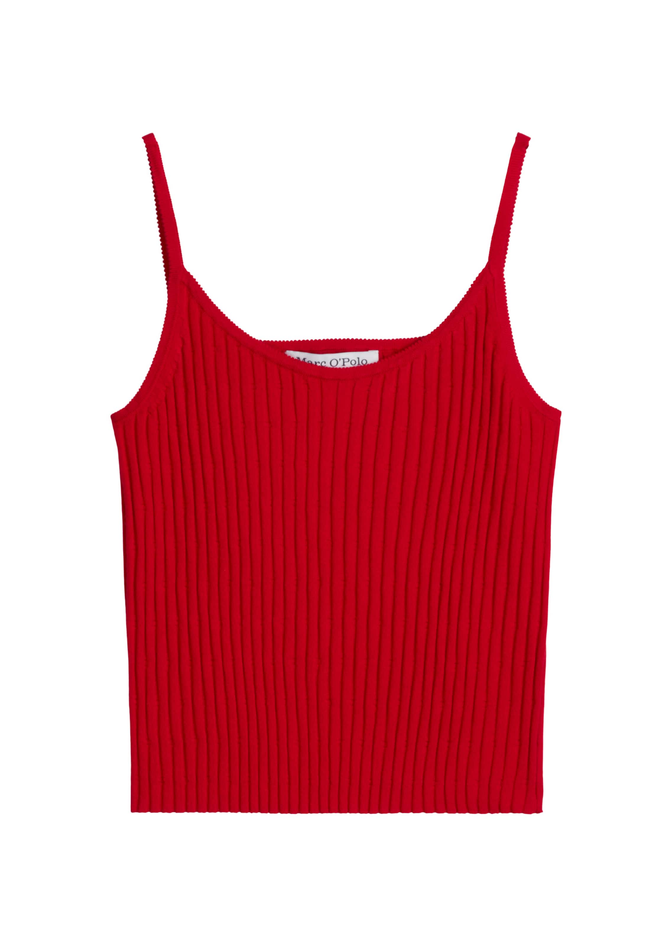 Marc O'Polo DENIM Top in Rood: voorkant