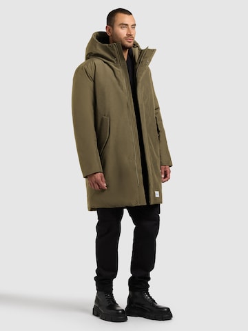 Manteau d’hiver 'Fogg' khujo en vert