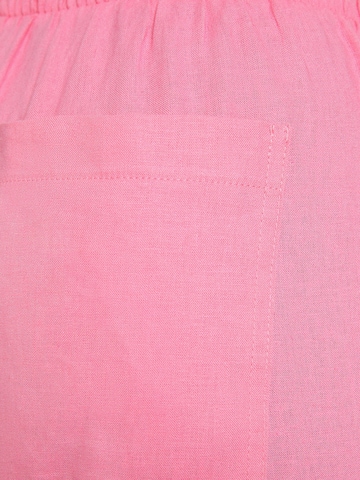 Bershka Wide Leg Bukse i rosa