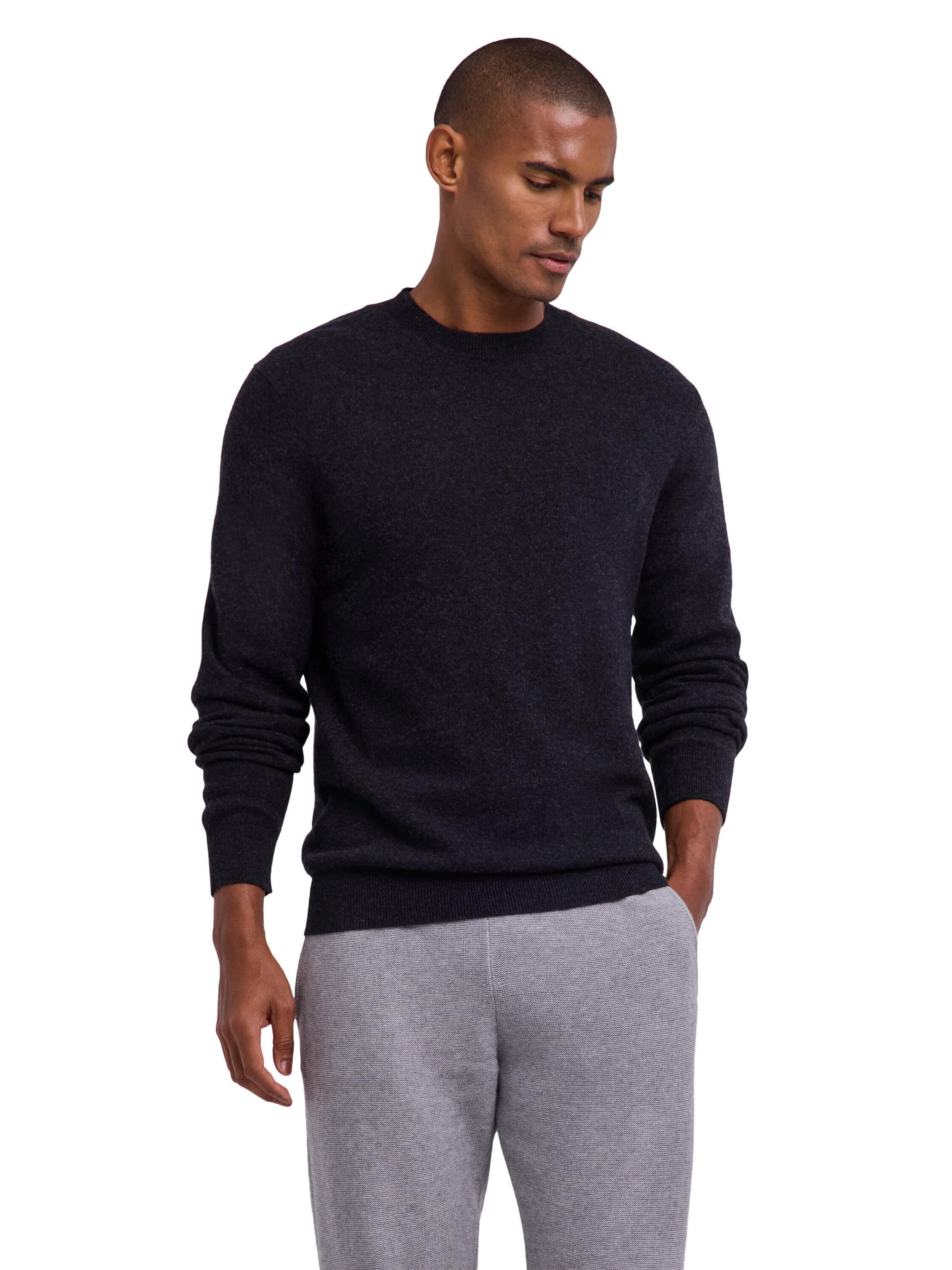 FALKE Sweater in Grey: front