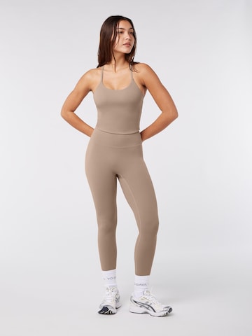 YO-GAYA Sporttop 'Ultimate Top' in Beige