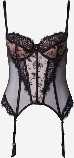 Corsete 'Sia' Hunkemöller pe negru, Vizualizare produs