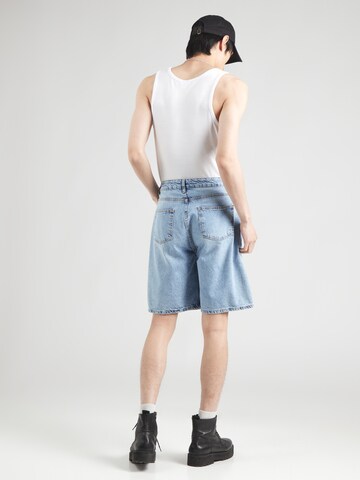 Loosefit Pantalon de sport Trendyol en bleu
