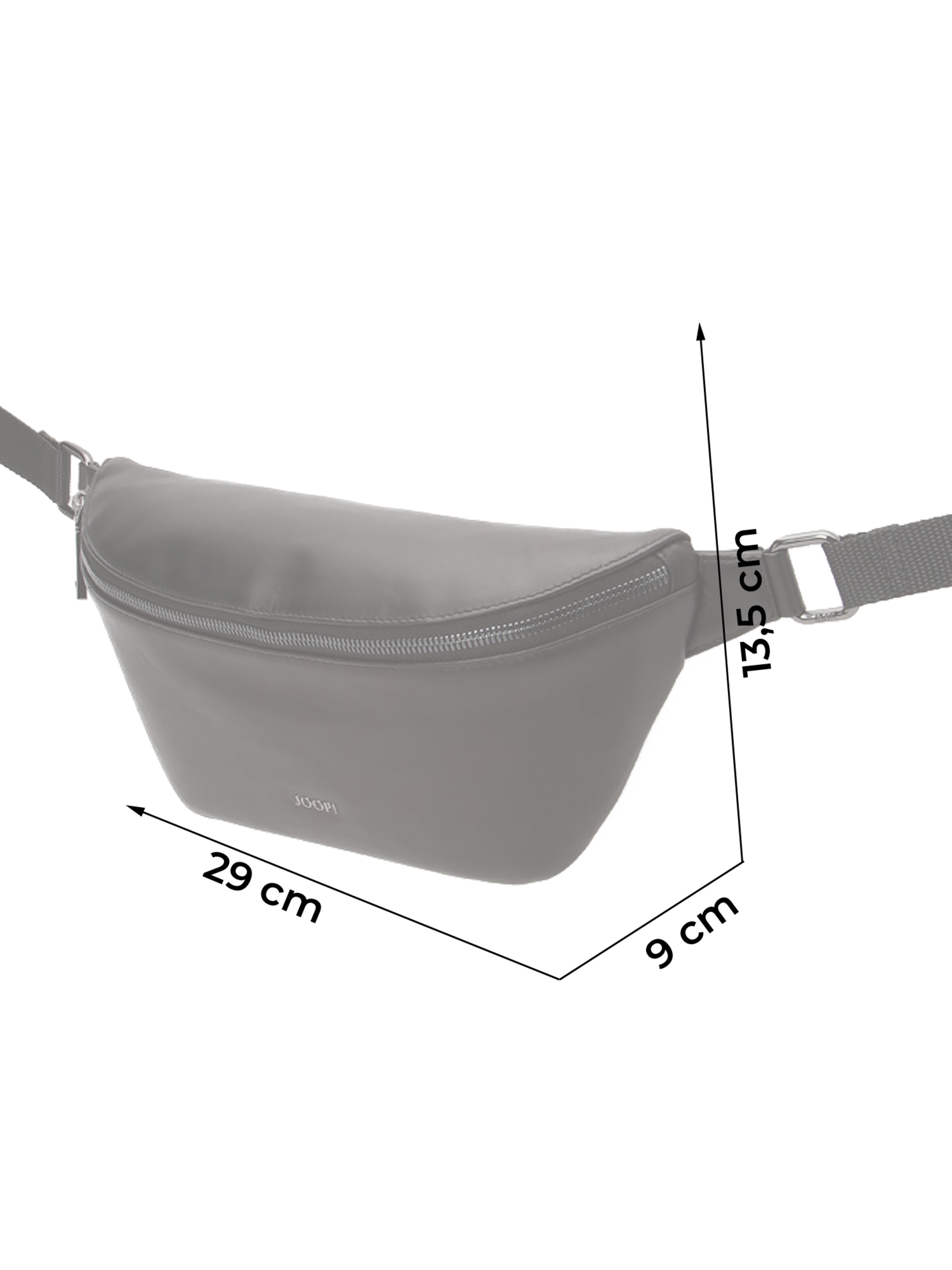 Borsetă 'Orvieto Leo' de la JOOP! pe negru