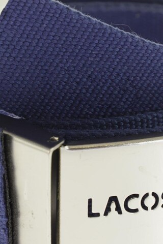 LACOSTE Belt & Suspenders in One size in Blue