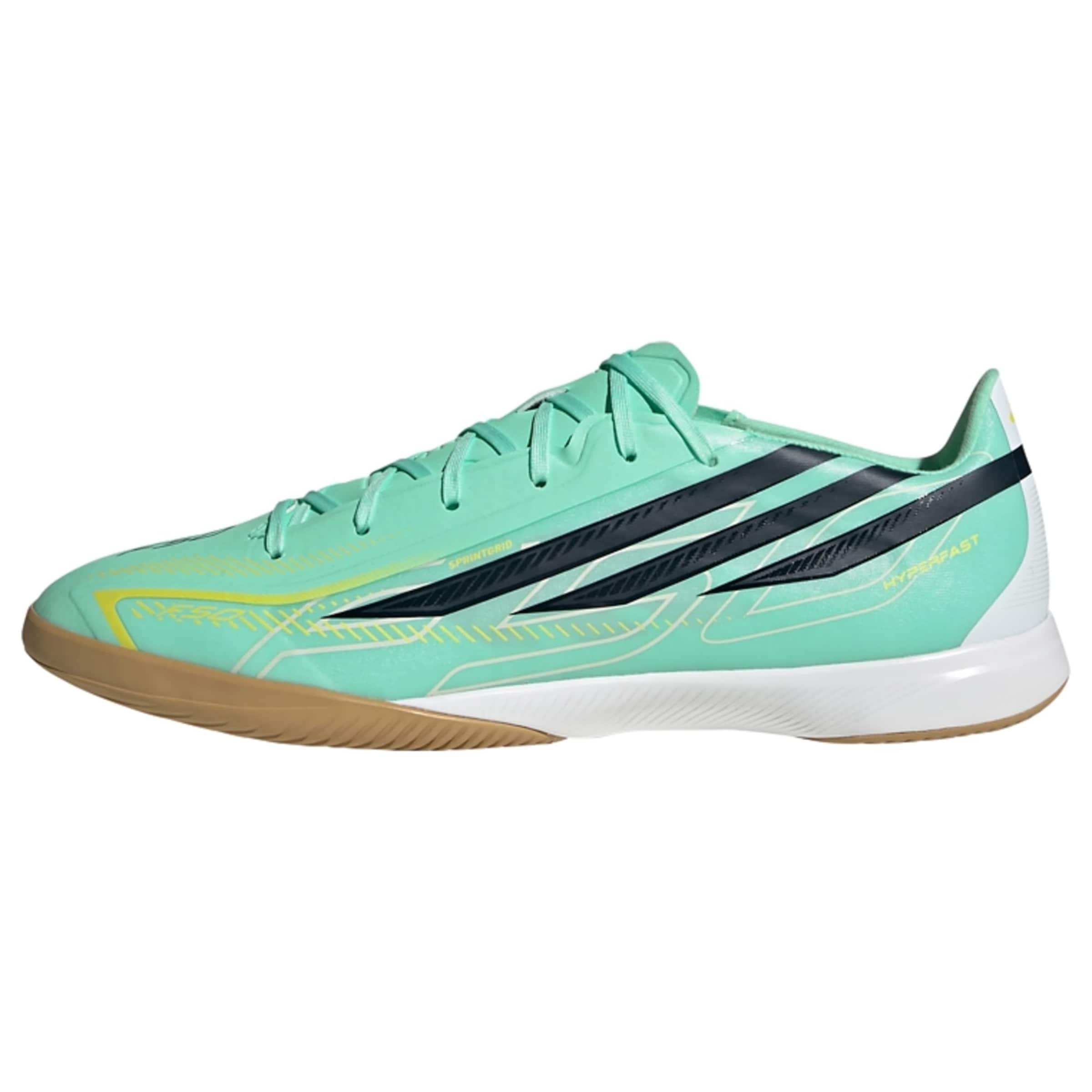 ADIDAS PERFORMANCE Kopačky 'F50 Hyperfast League' – zelená: přední strana
