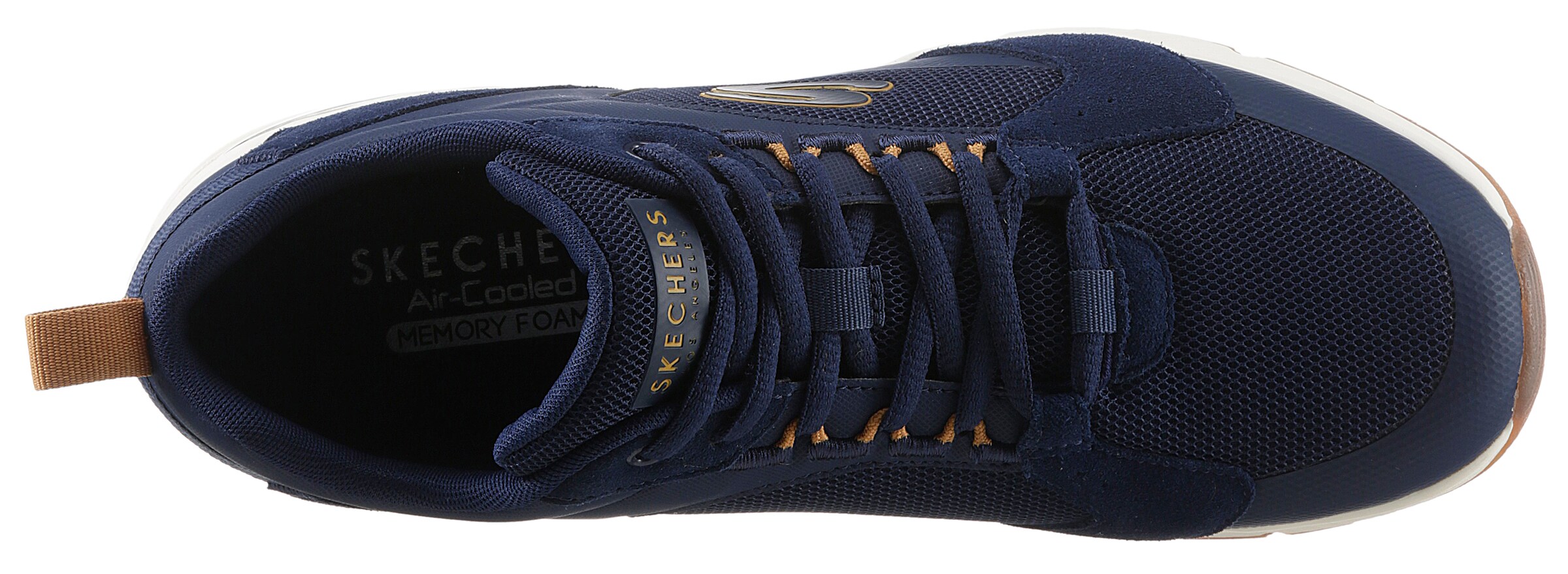 SKECHERS Sneaker in Blau